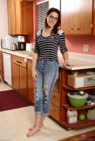 ATK hairy Alice Hodges in young and hairy