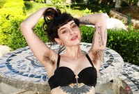 ATK hairy Ava D'Amore in young and hairy