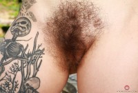 ATK hairy Ava D'Amore in young and hairy