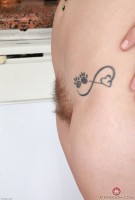 ATK hairy Brielle Woods in young and hairy