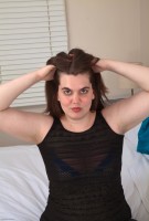 ATK hairy Brooke in scary hairy
