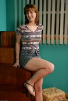 ATK hairy Brooke Johnson in young and hairy