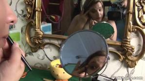 ATK Aunt Judys Christina in hairy play