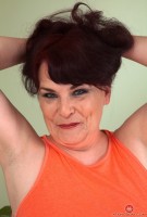 ATK hairy Christina X in mature and hairy