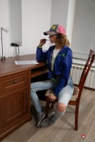 ATK hairy Dominika in young and hairy