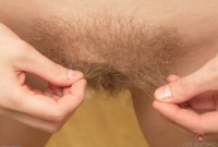 ATK hairy Ekaterina Ananasova in uniforms