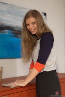 ATK hairy Ekaterina Ananasova in uniforms