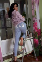 ATK hairy Evil Eva in mature and hairy