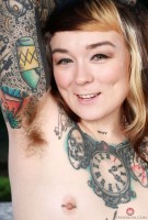 ATK hairy Felicia Fisher in young and hairy