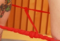 ATK hairy Felicia Fisher in scary hairy