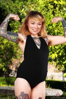 ATK hairy Felicia Fisher in scary hairy