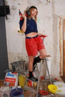 ATK hairy Karina P. in scary hairy