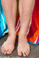 ATK hairy Kasey Warner in young and hairy