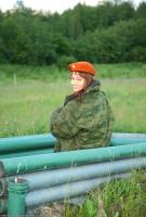 ATK hairy Kseniya in scary hairy