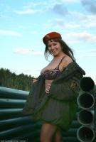 ATK hairy Kseniya in scary hairy