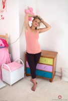 ATK hairy Leah Rose in young and hairy