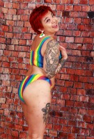 ATK hairy Lulu Sparkle in exotic and hairy