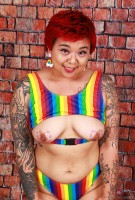 ATK hairy Lulu Sparkle in exotic and hairy