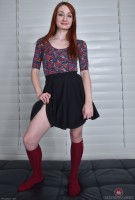 ATK hairy Violet Monroe in young and hairy