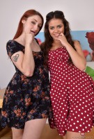 ATK hairy Violet Monroe in hairy lesbians