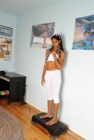 ATK hairy Nadia in exotic and hairy