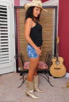 ATK hairy Neela Sky Set