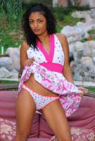 ATK hairy Neela Sky Set