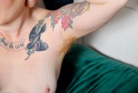ATK hairy Nico Kelley in scary hairy