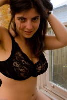 ATK hairy Nora in scary hairy