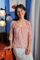 ATK hairy Oksana in mature and hairy