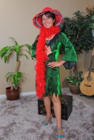 ATK hairy Oksana in mature and hairy