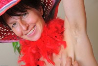 ATK hairy Oksana in mature and hairy