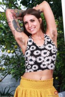 Pearl Sage has an eclectic style