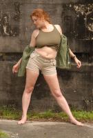 ATK hairy Sabrina in scary hairy