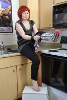 ATK hairy Sadie Gvevara in young and hairy