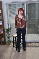 ATK hairy Sadie Gvevara in young and hairy