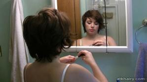 ATK Aunt Judys Simone Delilah in hairy play