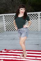 ATK hairy Simone Delilah in scary hairy