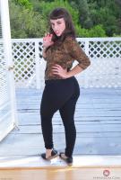 ATK hairy Simone Delilah in scary hairy