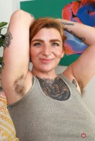 ATK hairy Veronica Rose in mature and hairy