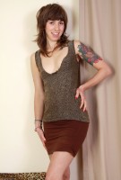 ATK hairy Zoe in scary hairy