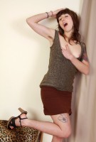 ATK hairy Zoe in scary hairy