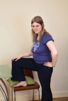 ATK hairy Zoe in young and hairy
